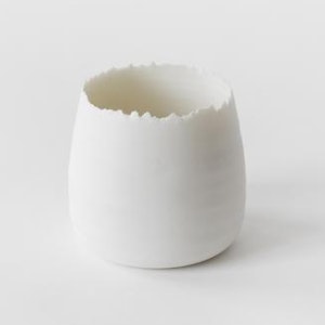 Small Hand Made Glow Vase by Kajsa Cramer
