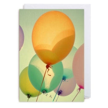 Balloon Greeting Card by Lagom Design