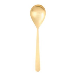 Set Of 2 Gold Oslo Serving Spoons by Canvas Home