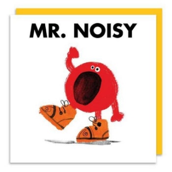 Mr Noisy Greeting Card by John Bond