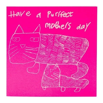 Purrfect Mum Card by ARTHOUSE Meath
