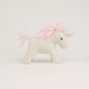 Magical Felt Unicorn Decoration by Sass & Belle