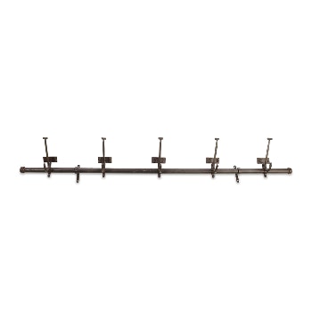Vintage Iron School Hooks - Large by Kagu Interiors