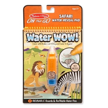Water Wow Safari Notepad Colouring Book by Melissa & Doug