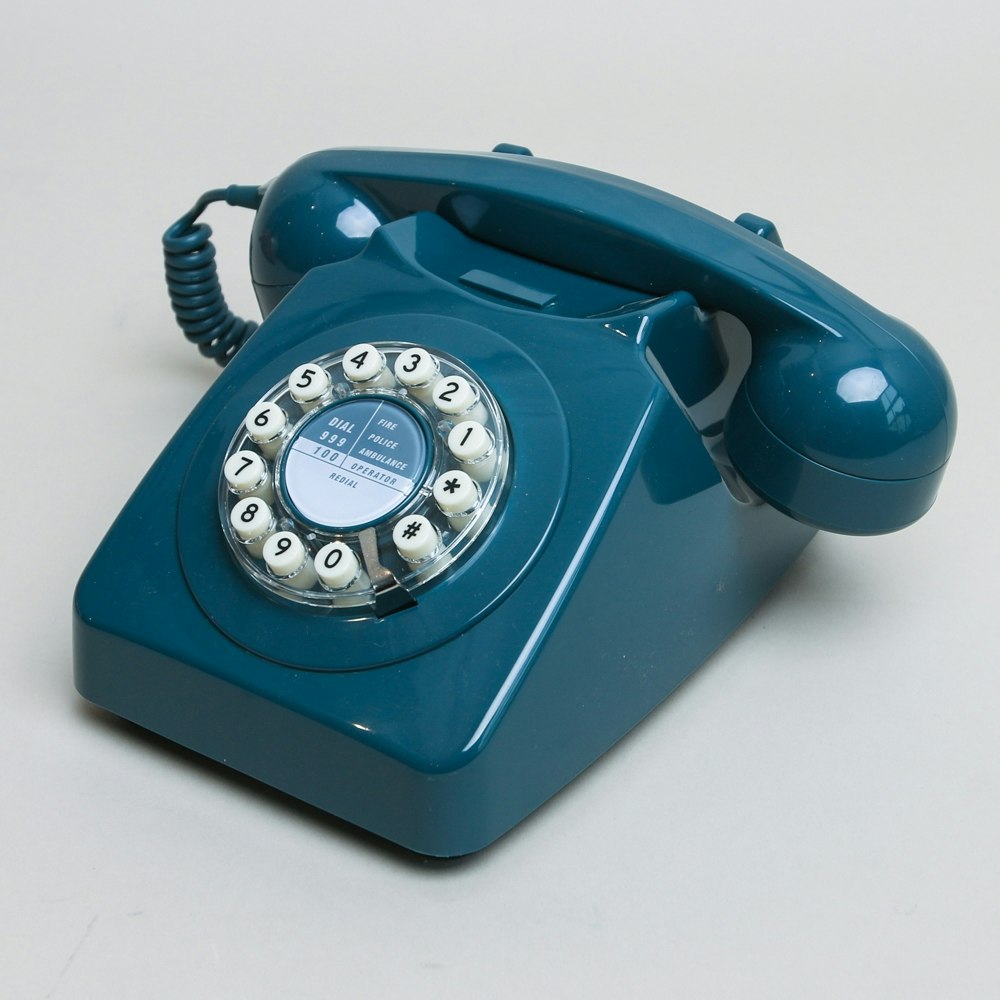 Solid Blue Series 746 Phone by Wild & Wolf