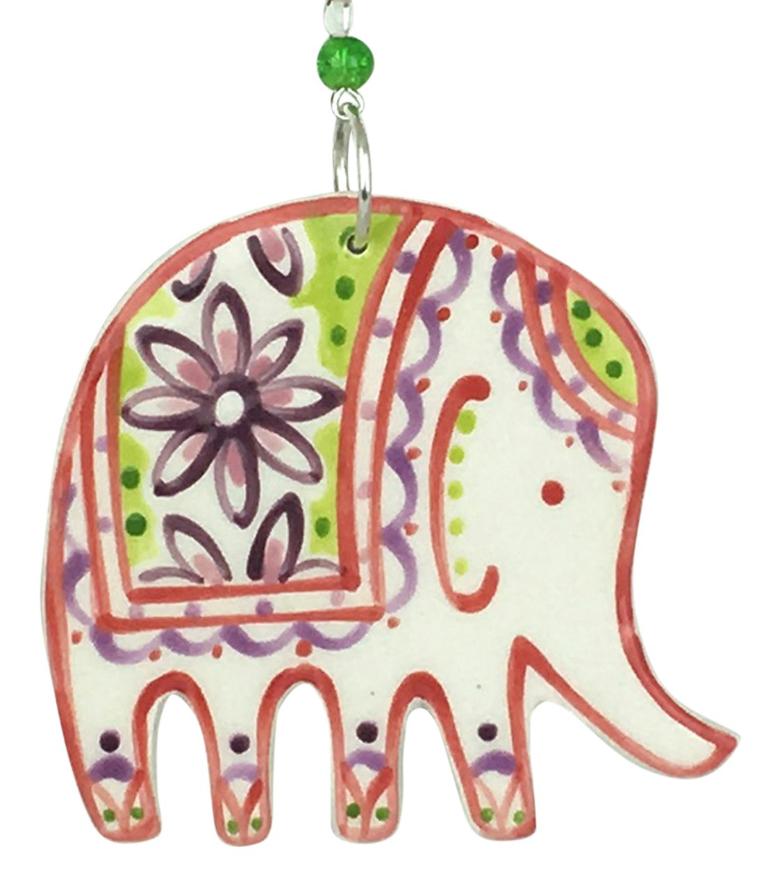 Elephant Ceramic Hanging Decoration by Roelofs And Rubens