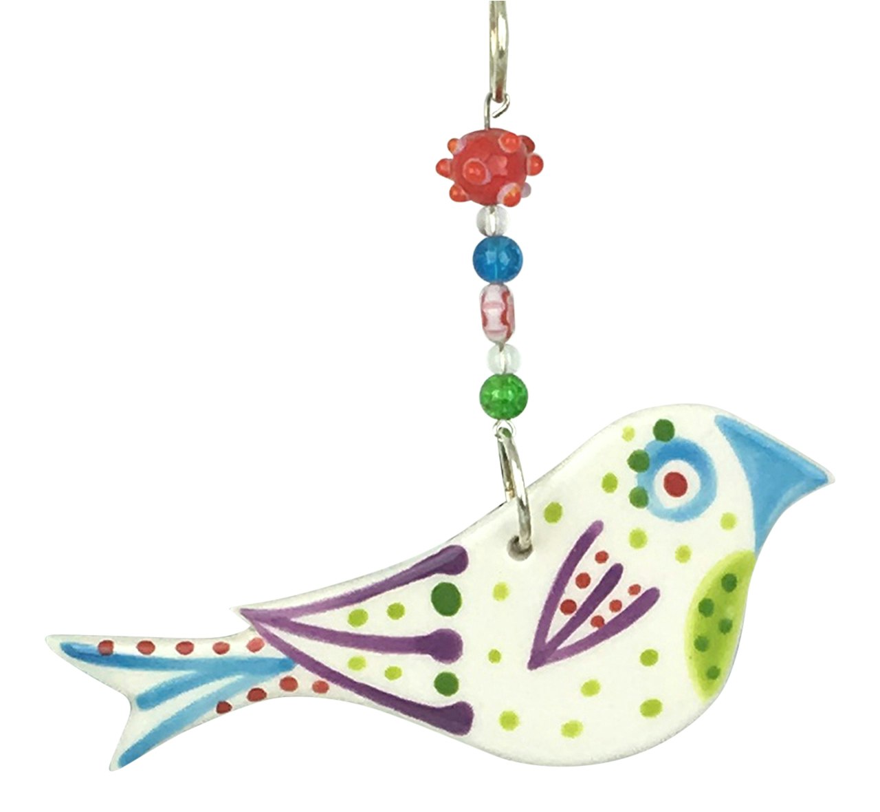 Bird Ceramic Hanging Decoration by Roelofs And Rubens