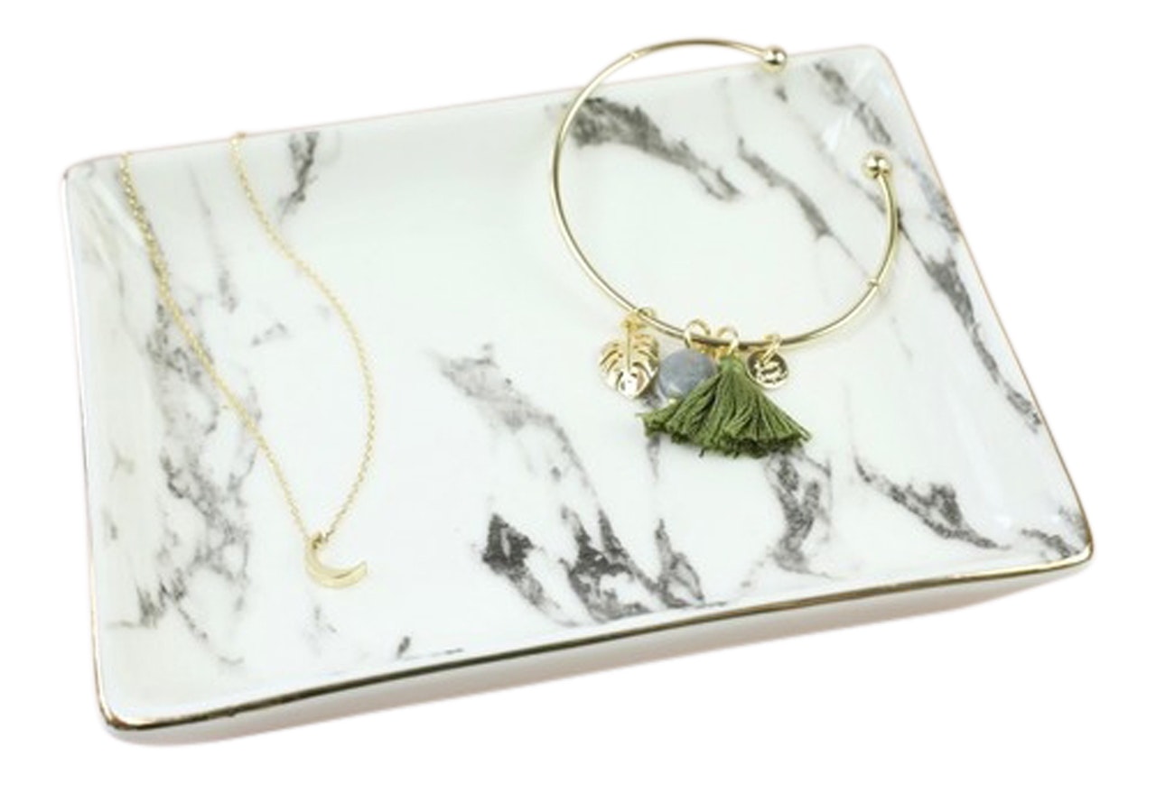 Marble Trinket Dish by Lisa Angel