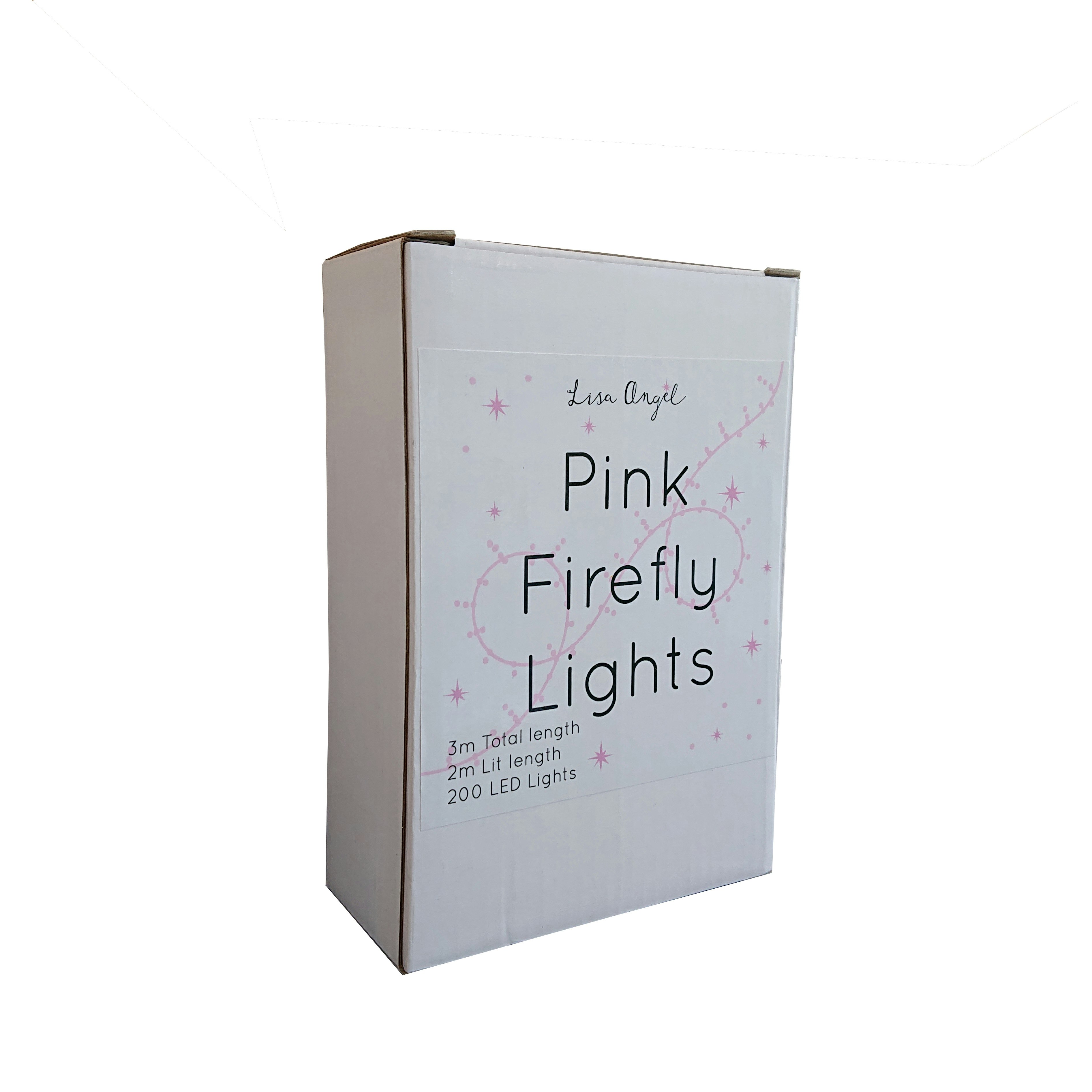 Pink Firefly Lights by Lisa Angel