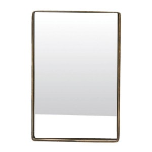 Antique Brassplated Mirror by House Doctor