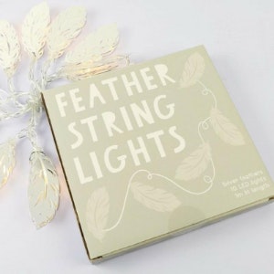 Feather String Lights by Hyde And Seek