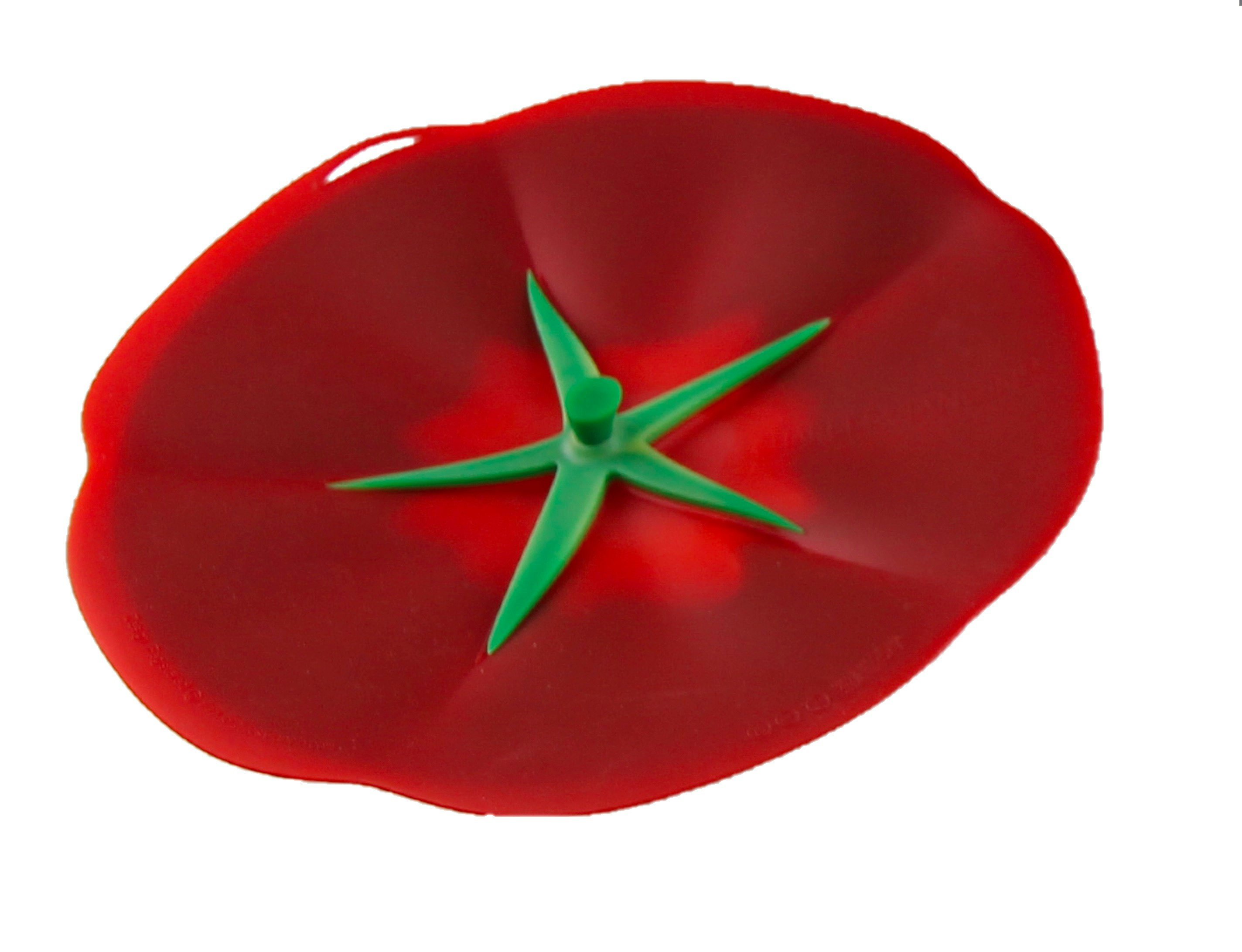 20cm Burgundy Silicone Tomato Lid by Charles Viancin