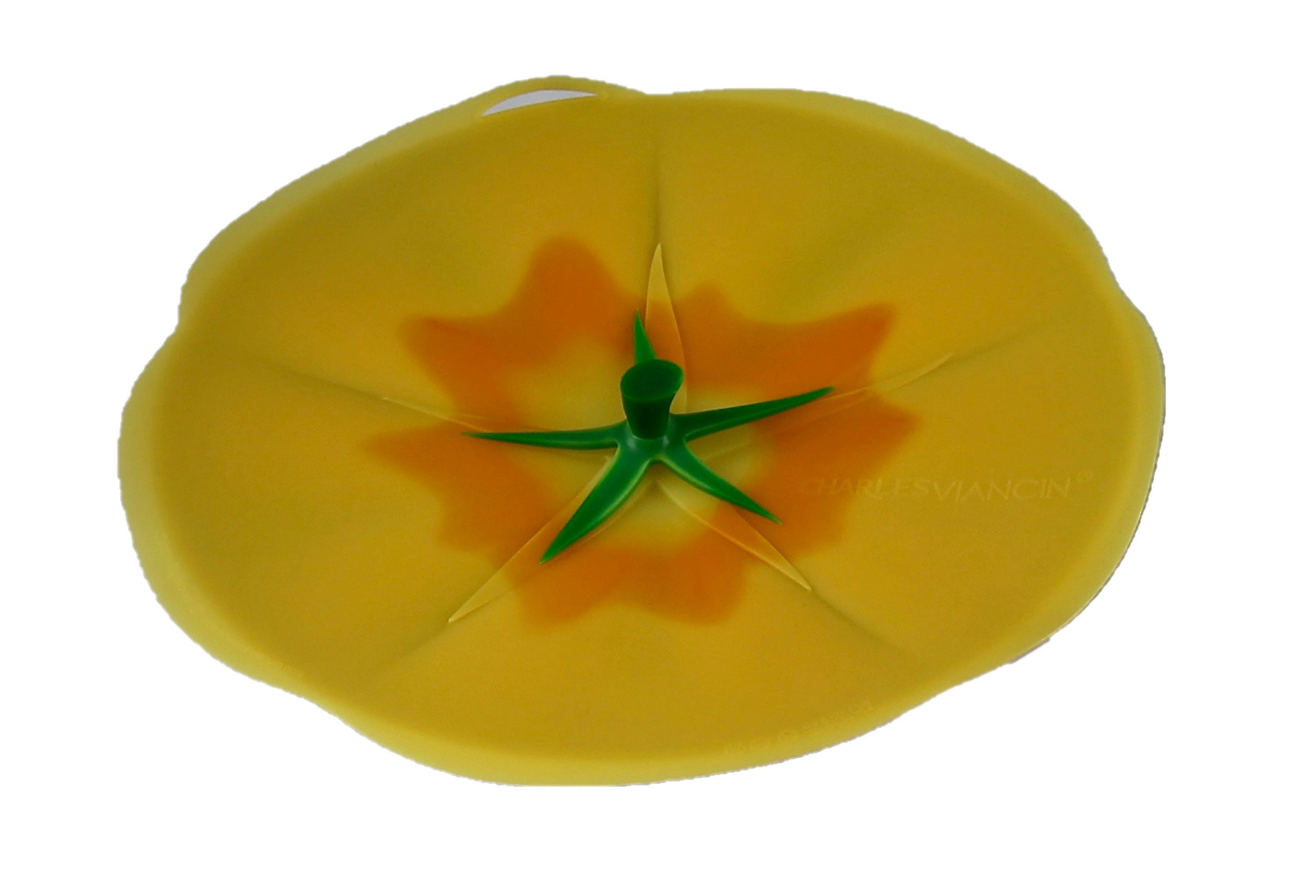 23cm Yellow Silicone Tomato Lid by Charles Viancin