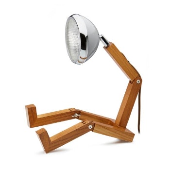 Nardo Grey Mr Wattson LED Table Lamp by Nordium