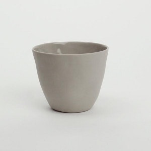 Natural Porcelain Mug by Kajsa Cramer