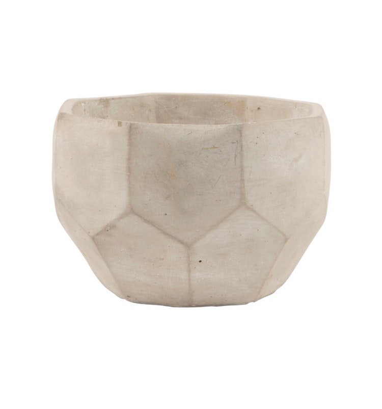 Large Cement Planter by Sass & Belle
