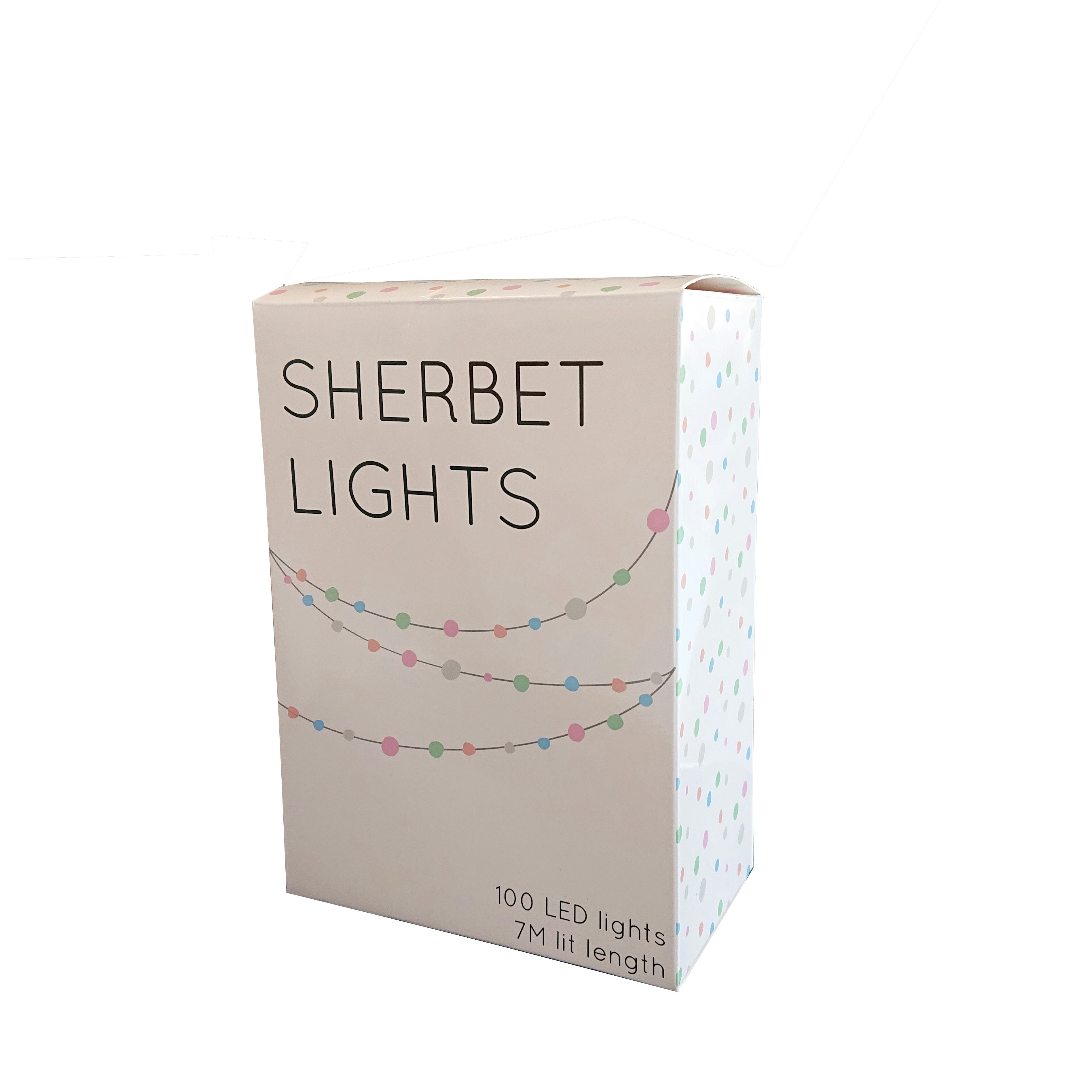 Sherbet String Of Lights by Lisa Angel