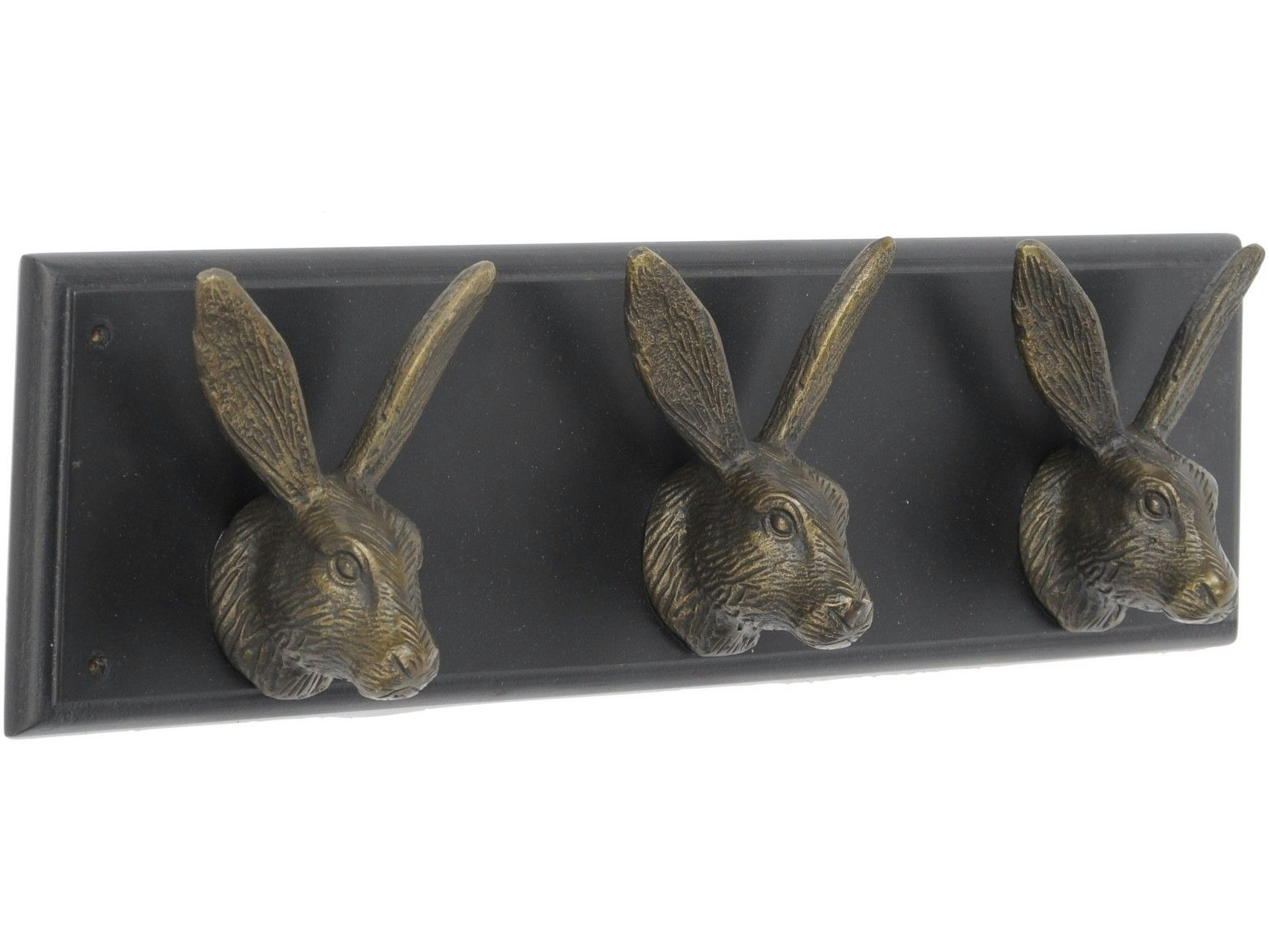 Three Hares Wall Hook by The Upholsterer