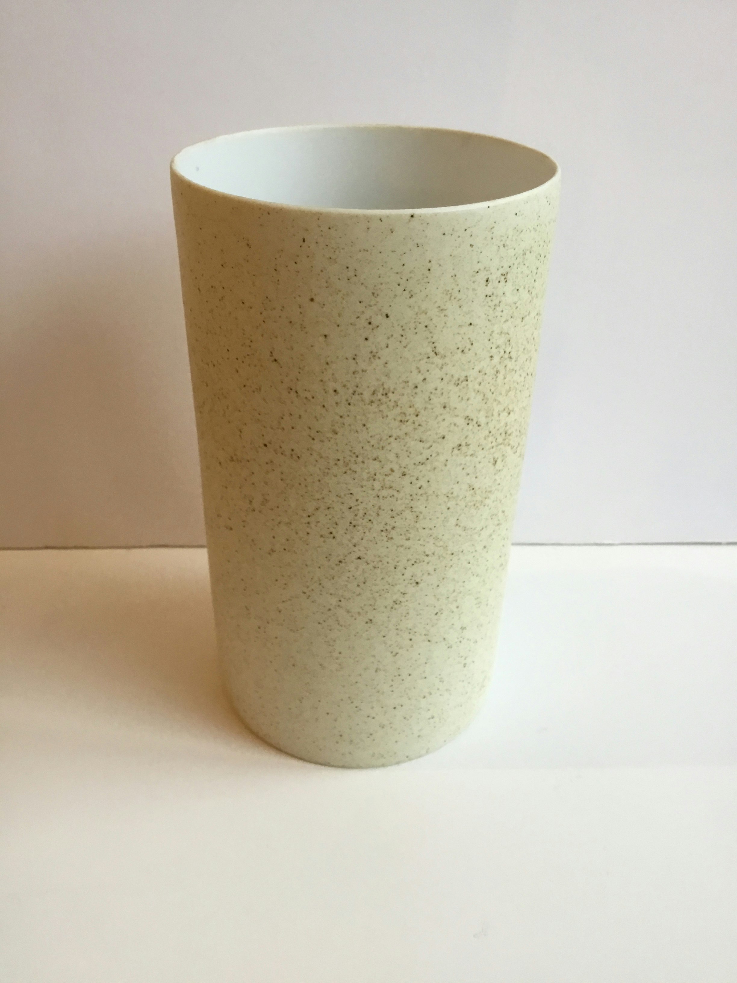 Tall Speckled Ceramic Vase by Broste Copenhagen