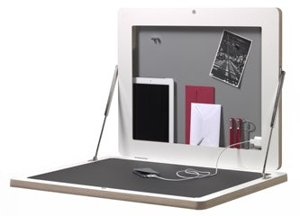 Lacquered Wood Workframe by Muller
