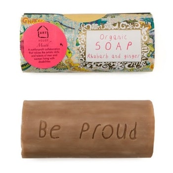 Dinosaur Rhubarb & Ginger Organic Soap by ARTHOUSE Unlimited