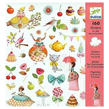 Princess Tea Party Stickers by Djeco