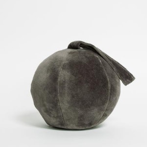 Charcoal Grey Ballroom Doorstop by Raine And Humble