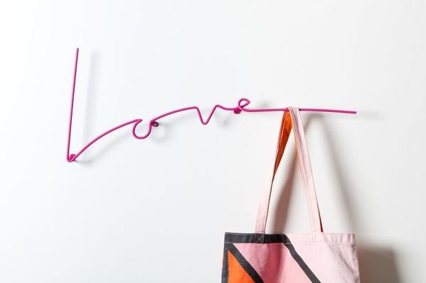 Love Coat Rack by Block Design