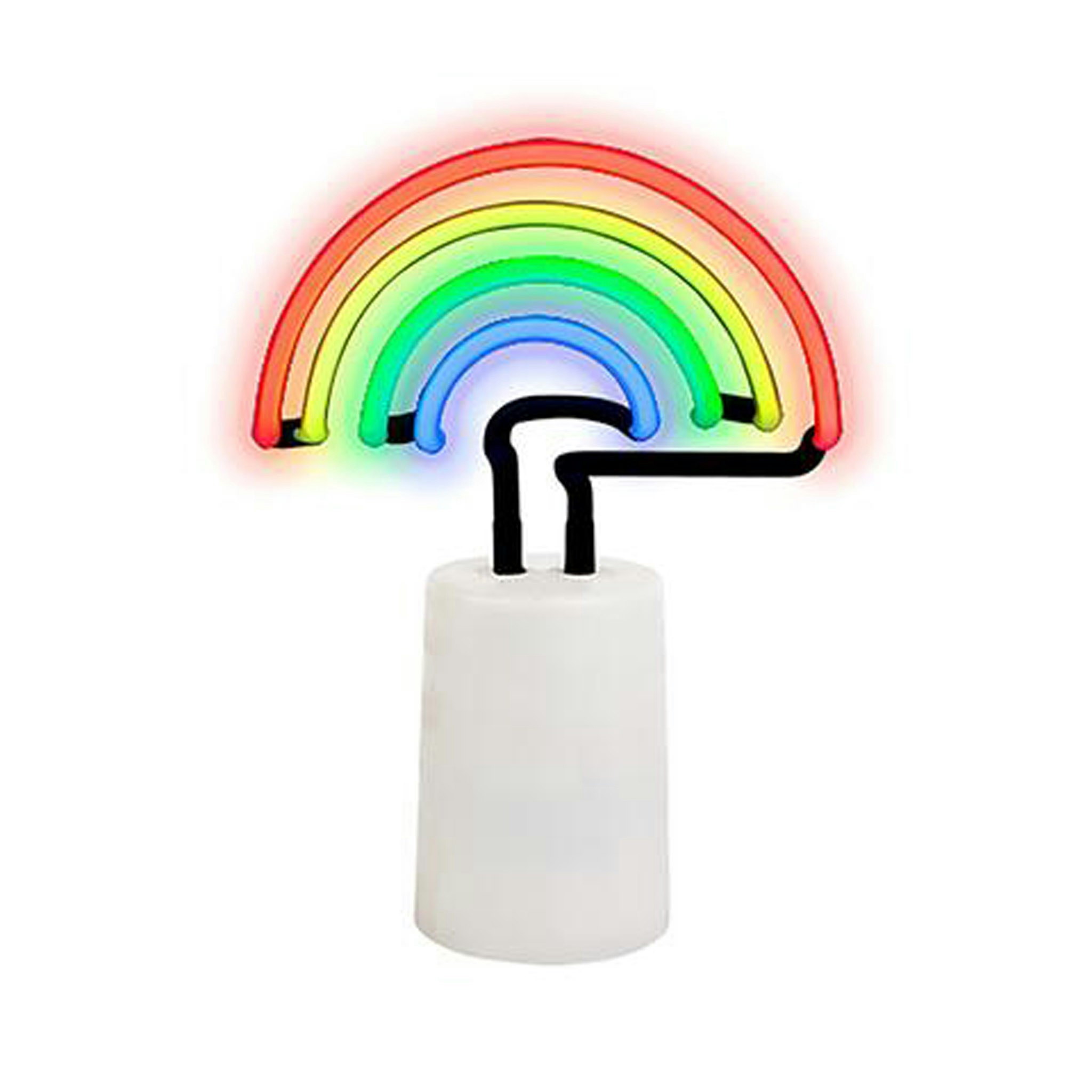 Mini Table Top Rainbow Neon Light by Sunnylife