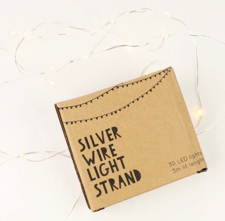 Sliver Twinkle Led Lights by Lisa Angel