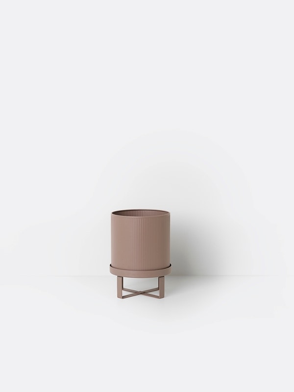 Ferm Living Bau Plant Pot in Dusty Rose - Small by Ferm Living