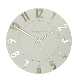 30cm Gold Finch Mulberry Wall Clock by Thomas Kent