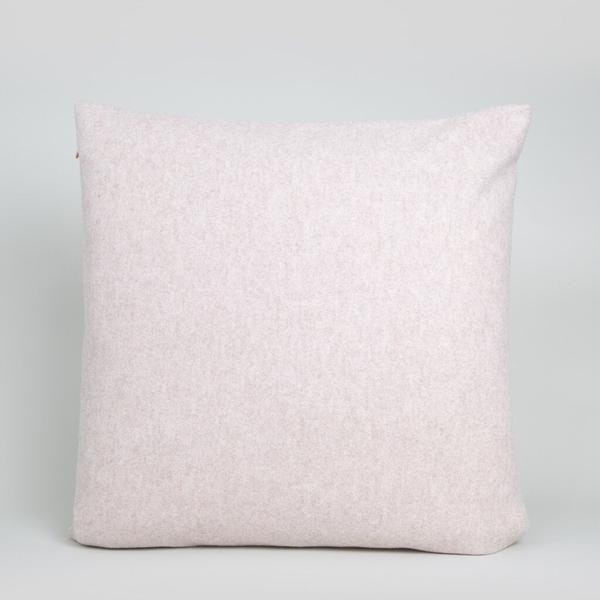 Square Felt Cushion In Pale Blush by Chalk Jewellery