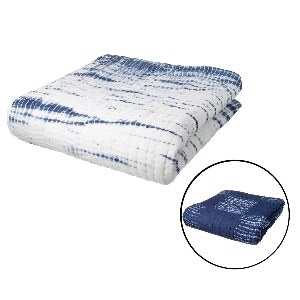 Reversible Tie Dye Throw by The Upholsterer