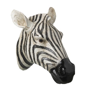 Marty Wall Hanging Zebra Head by The Upholsterer