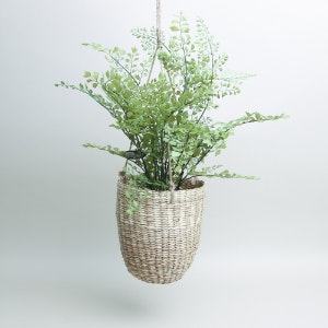 Natural Hanging Basket by Printer And Tailor