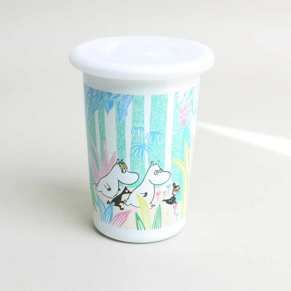 Moomin Jungle Tumbler With Lid by Muurla