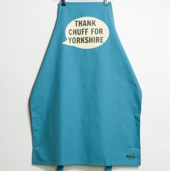 Thank Chuff For Yorkshire Apron by Dialectable