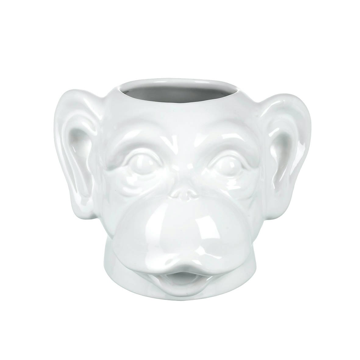 Monkey Head Vase by The Upholsterer
