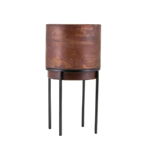 Nian Rust Medium Planter by House Doctor