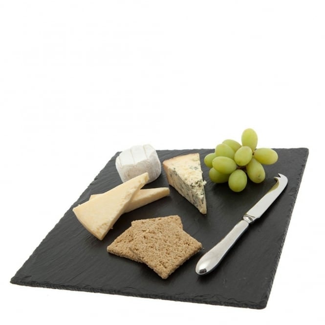 Square Slate Cheese Board by Just Slate