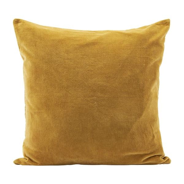 Pillowcase Velvet Curry 60 X 60 Cm by House Doctor