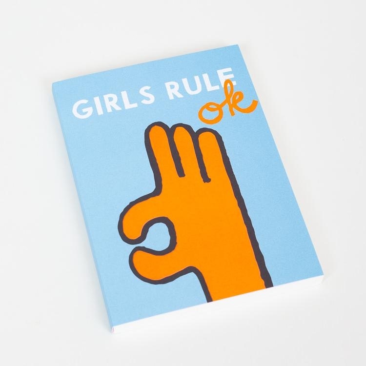 Girls Rule OK Notebook by Nineteen Seventy Three