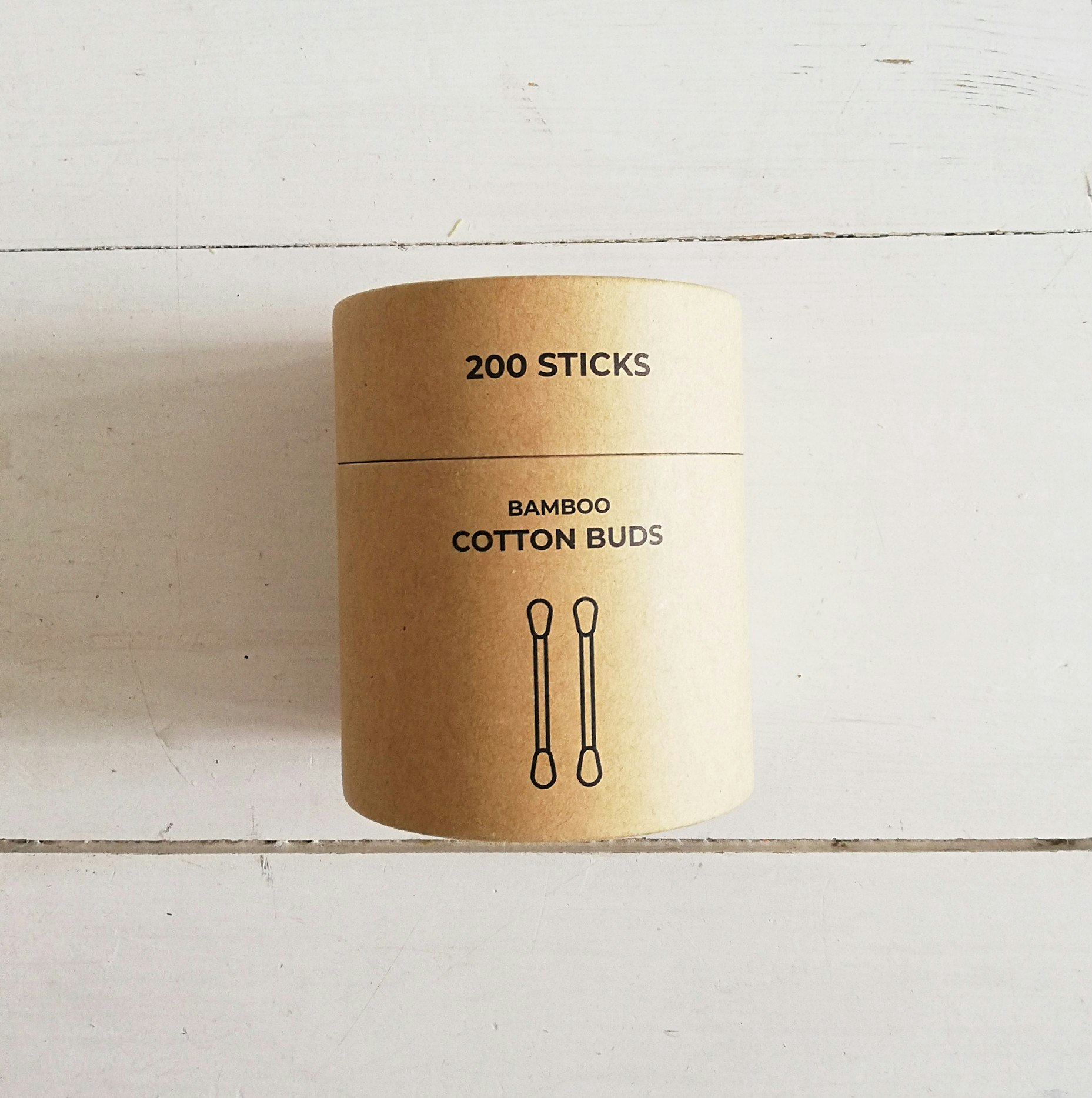 Bamboo Cotton Buds (200) by Zero Waste Club