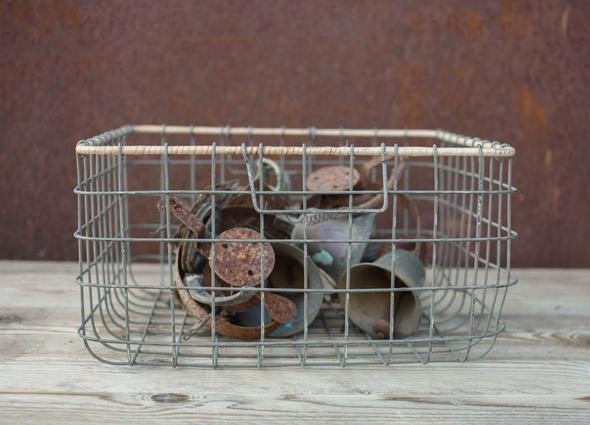 Lemba Wire Basket by Nkuku