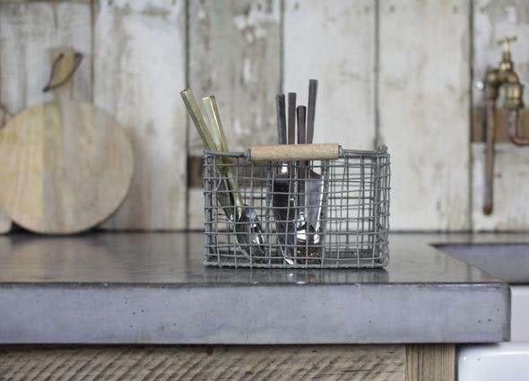 Tilmo Cutlery Basket by Nkuku