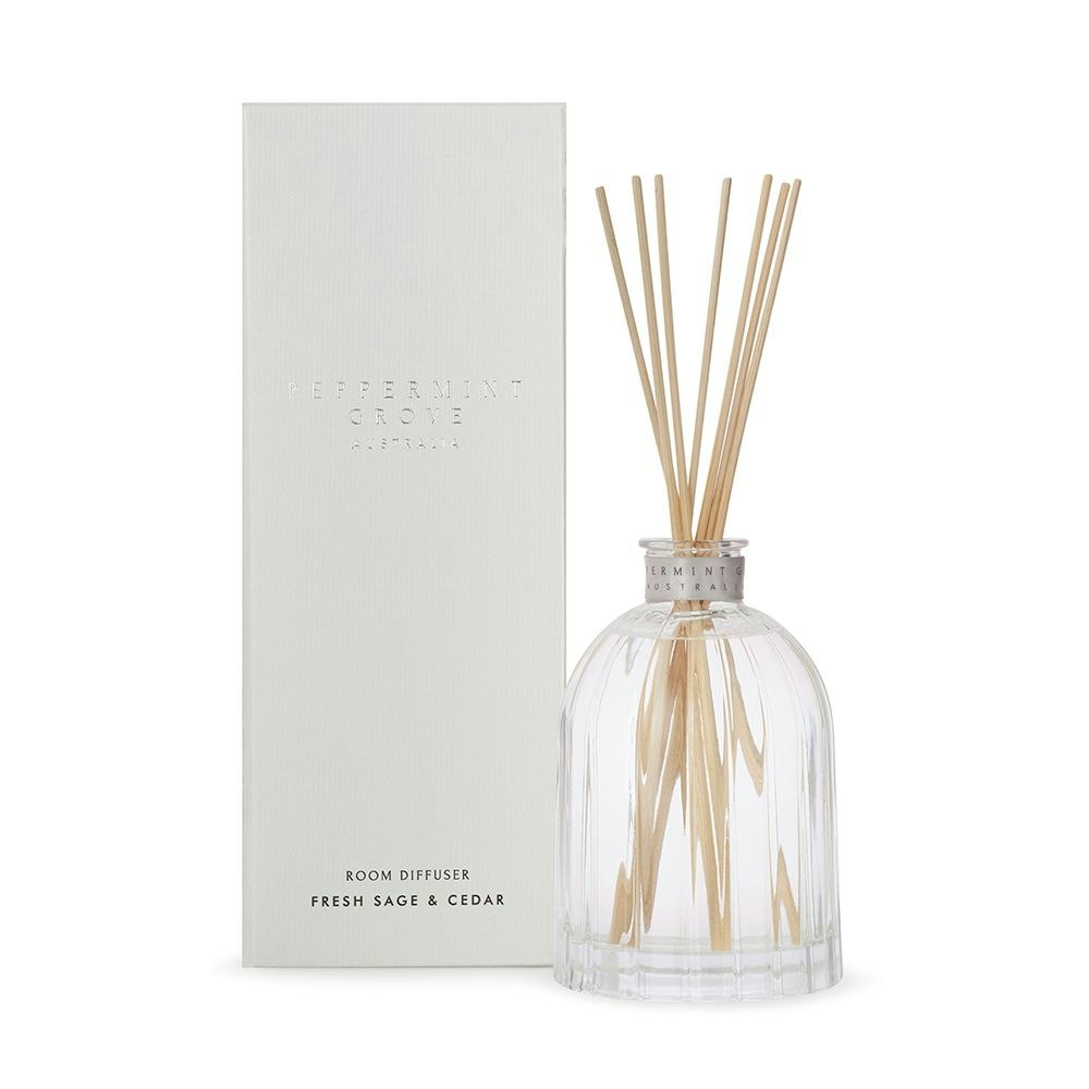 Fresh Sage & Cedar Diffuser by Peppermint Grove