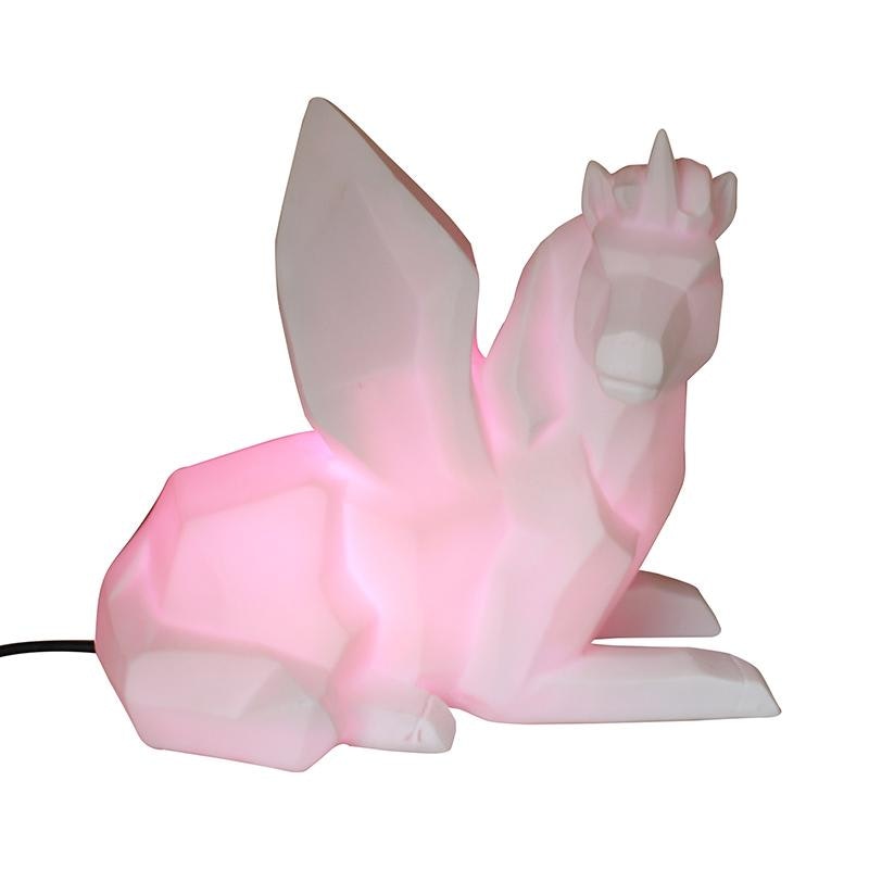 Unicorn Colour Changing Table Lamp by House of disaster