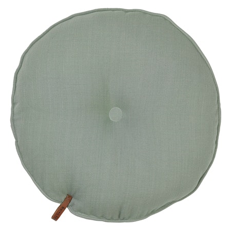 Classic Green Cotton Seat Pad by Cozy Living