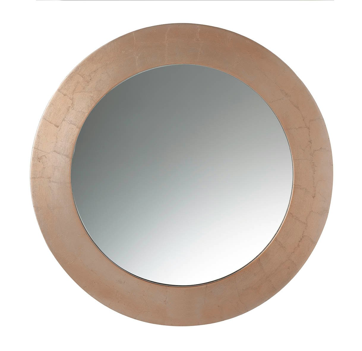 45 cm diameter Rose Gold Frame Dynasty Mirror by Parlane